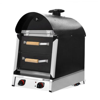 Elektryczny piekarnik do ziemniaków Kumpir - manualny - 3 kW - z 2 szufladami - Prime Gastro