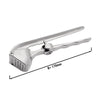 Praska do czosnku – aluminium odlewane – długość: 17 cm – z drylownicą