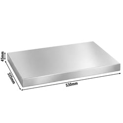 Integrated Cooling Plate - 530mm - +8°C - 1x GN 1/1