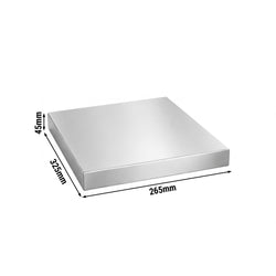 Integrated Cooling Plate - 265mm - +0 to +8°C - 1/2x GN 1/1 - W