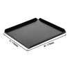 (5 szt.) Taca cukiernicza i prezentacyjna – aluminium – 170 x 170 x 10 mm – czarna