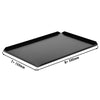 (5 szt.) Taca cukiernicza i prezentacyjna – aluminium – 500 x 150 x 10 mm – czarna