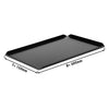 (5 szt.) Taca cukiernicza i prezentacyjna – aluminium – 600 x 150 x 10 mm – czarna