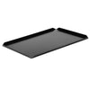 (5 szt.) Taca cukiernicza i prezentacyjna – aluminium – 600 x 150 x 10 mm – czarna