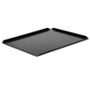 (5 szt.) Taca cukiernicza i prezentacyjna – aluminium – 600 x 400 x 10 mm – czarna