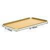 (5 szt.) Taca ekspozycyjna - aluminium anodowane - 700x100x10mm - Szampański