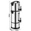 Perkolator do kawy 7 l – 1,2 kW – z dyspenserem mleka 4 l