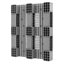 (24 sztuki) – Europaleta EPAL z tworzywa sztucznego – ładowność: 4000 kg – szara