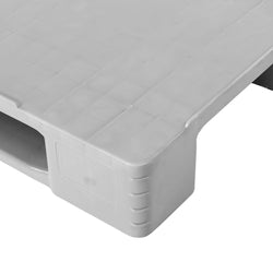 (12 sztuk) – Europaleta EPAL z tworzywa sztucznego – ładowność: 4000 kg – szara