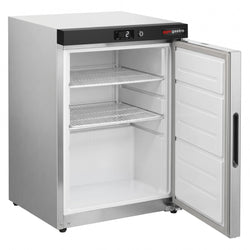 Mini lodówka magazynowa ze stali nierdzewnej PREMIUM – 113 litrów – z 1 drzwiami