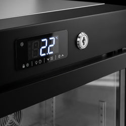Refrigerated storage cabinet PREMIUM – stainless steel – 533 L – with 1 glass door, image 9 of 11
