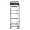 Szafa chłodnicza ze stali nierdzewnej ECO - 600L - 740x730mm - 1 drzwi, przeszklona - chłodzenie wentylowane; zamek