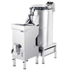 Commercial Potato Peeler (Rumbler) - 600kg/h - 1.5kW - 400V - with Waste Filter Basket - incl. Potato Chipper