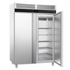 Szafa chłodnicza PREMIUM – stal nierdzewna – GN 2/1 – 1400 L – z 2 drzwiami – z izolacją 85 mm