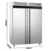 Szafa chłodnicza PREMIUM – stal nierdzewna – GN 2/1 – 1400 L – z 2 drzwiami – z izolacją 85 mm