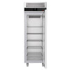 Commercial Upright Fridge Stainless steel PREMIUM - GN 2/1 - 700L - with 1 door & Support grids
