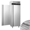 Szafa mroźnicza przelotowa ze stali nierdzewnej PREMIUM - GN 2/1 - 1500L - 700x810mm - 1 drzwi przód i tył - chłodzenie wentylowane; HACCP