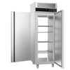 Szafa chłodnicza przelotowa ze stali nierdzewnej PREMIUM - GN 2/1 - 1410L - 700x810mm - 1 drzwi przód i tył - chłodzenie wentylowane; LED