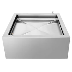 Okap kondensacyjny – 1000 mm – z 2 kranikami spustowymi