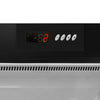 Commercial Upright Storage Fridge Stainless steel PREMIUM - 400L - with 1 Glass Door - Static cooling with fan assist