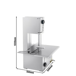 Piła do cięcia kości - z brzeszczotem taśmowym 2020 mm