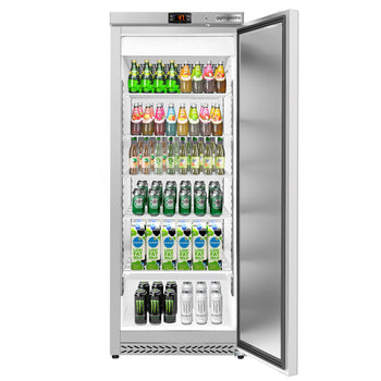 Chłodziarka do przechowywania ze stali nierdzewnej ECO - 400 litrów - z 1 drzwiami - Prime Gastro