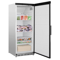 Szafa chłodnicza do przechowywania PREMIUM ze stali nierdzewnej - 600 litrów - z 1 drzwiami - wnętrze drzwi z tworzywa sztucznego