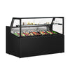 Lada chłodnicza - 1580 mm - 290 litrów - z oświetleniem LED & 1 półką