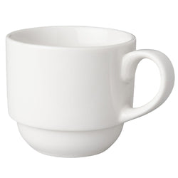 (12 sztuk) BUDGETLINE - Filiżanka do kawy Mammoet - 20 cl - Biała