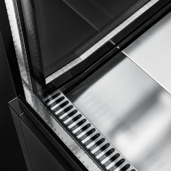 Lada chłodnicza - 1580 mm - 290 litrów - z oświetleniem LED & 1 półką