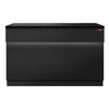 Stolik kasowy TORONTO - Panel przedni Czarny - Blat roboczy Czarny granit - 1150x880mm
