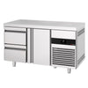 Stół chłodniczy PREMIUM – 1400 x 700 mm – z 1 drzwiami i 2 szufladami