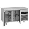 Stół chłodniczy PREMIUM – 1400 x 700 mm – z 2 drzwiami