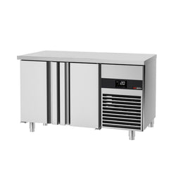 Stół chłodniczy PREMIUM - 1400x700mm - 281L - z 2 drzwiami - w tym deska do krojenia Biały - na rynek PL