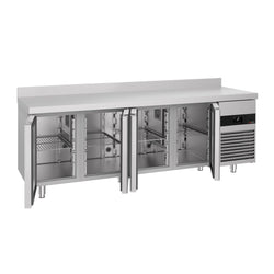 Stół chłodniczy PREMIUM - 2330x700mm - z 4 drzwiami - na rynek PL