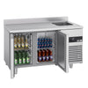 Stół chłodniczy PREMIUM - 1430x720mm - 270L - z 2 drzwiami - z 1 komorami prawa