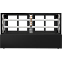 (MUSTER) Lada mięsna - 2000 mm - z oświetleniem LED & 2 półkami