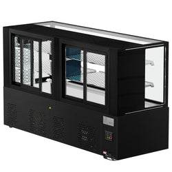 (MUSTER) Lada mięsna - 2000 mm - z oświetleniem LED & 2 półkami