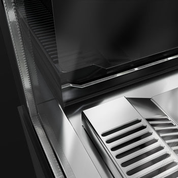 (MUSTER) Lada mięsna - 2000 mm - z oświetleniem LED & 2 półkami - Prime Gastro