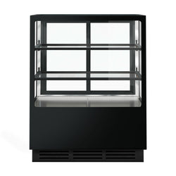 Witryny ekspozycyjne na ciasta - 1000 mm - z oświetleniem LED & 2 półkami