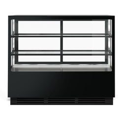 Witryny ekspozycyjne na ciasta - 1500 mm - z oświetleniem LED & 2 półkami