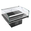 Wyspa chłodnicza – 1380 x 1173 mm – od +2 do +4 °C – z 2 drzwiami szklanymi przesuwnymi