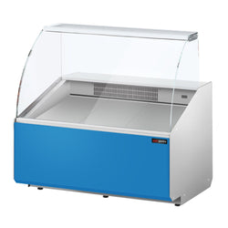 Witryna chłodnicza - 944x979mm - 200L - front Hellblau - z 1 drzwiami - 1 półki - na rynek PL