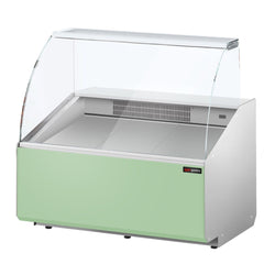 Witryna chłodnicza - 944x979mm - 200L - front Hellgrün - z 1 drzwiami - 1 półki - na rynek PL