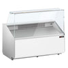 Witryna chłodnicza PREMIUM - 1256x979mm - 262L - Biały - z 2 drzwiami - 1 półki - na rynek PL