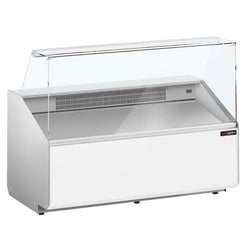 Witryna chłodnicza - 1568x979mm - 324L - front Biały - z 2 drzwiami