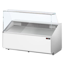 Witryna chłodnicza - 1568x979mm - 324L - front Biały - z 2 drzwiami