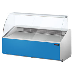 Witryna chłodnicza - 1881x979mm - 387L - front Hellblau - z 3 drzwiami