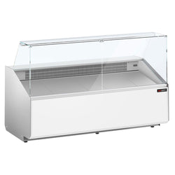 Witryna chłodnicza - 2506x979mm - 512L - front Biały - z 4 drzwiami