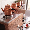 Gas & Electric Copper Tea Kettle - 940mm - 33 Litres
